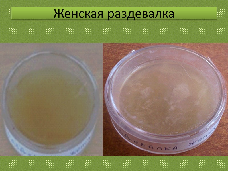 Женская раздевалка